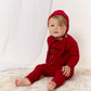 Bunny Knit Set - Red