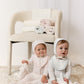 Whispering Blooms Footie, Hat & Blanket Set - Rose