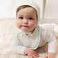 Whispering Blooms Bib - Dark Blue