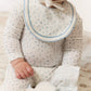 Whispering Blooms Bib - Dark Blue