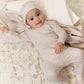 Petite Petal Footie, Hat & Blanket Set - Pink