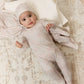 Petite Petal Footie & Hat Set - Pink