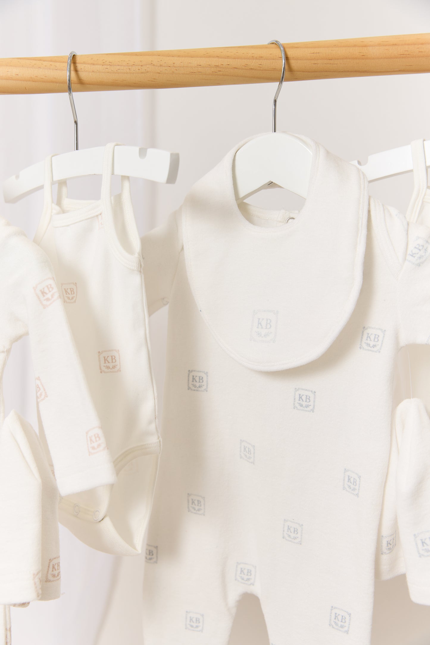 KB Logo Terry Bib - Blue