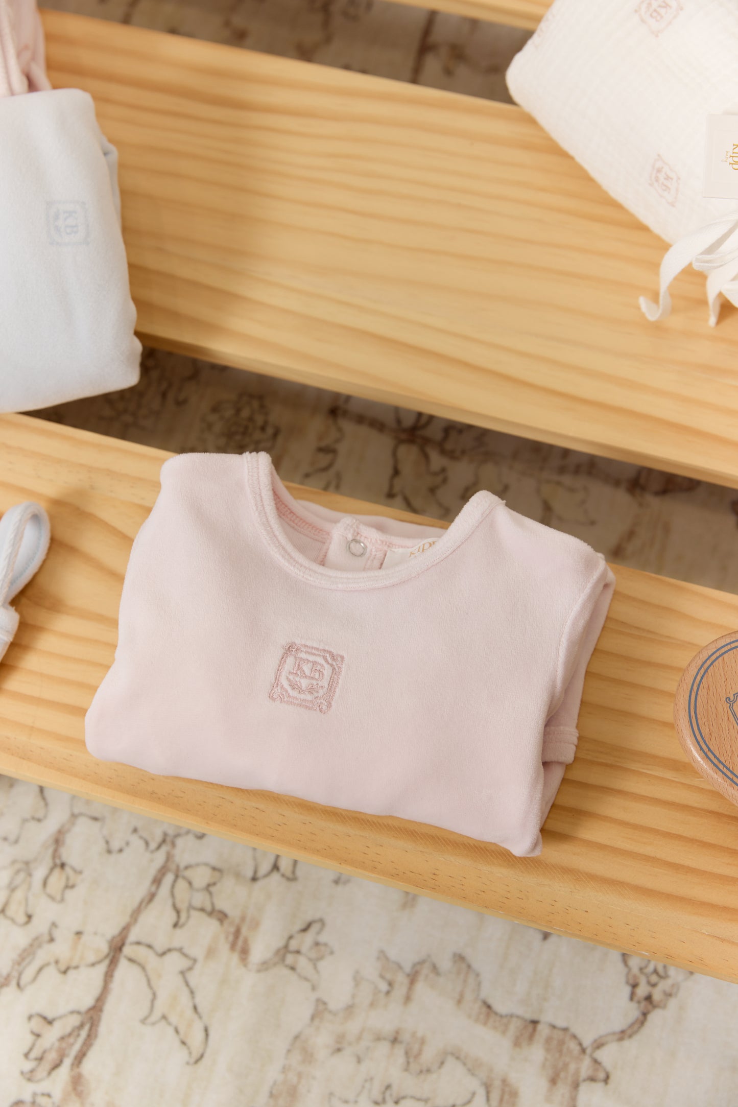 KB Logo Footie - Pink