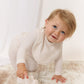 Stripe Stamp Bib - Pink