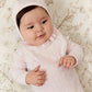 Bebe Pointelle Footie, Hat & Blanket Set - Pink