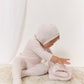 KB Logo Footie, Hat and Blanket Set - Pink