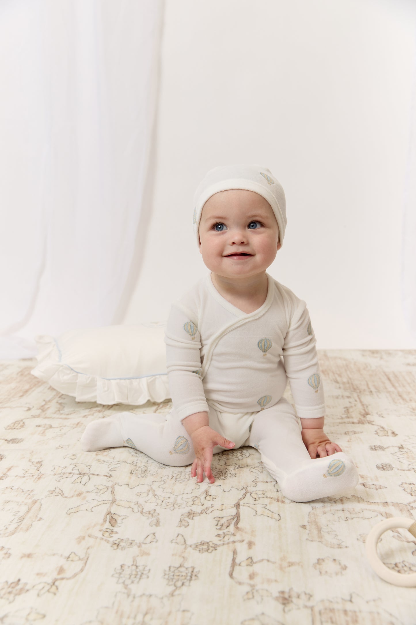 Ciel Enfant Wrap Footie - Blue