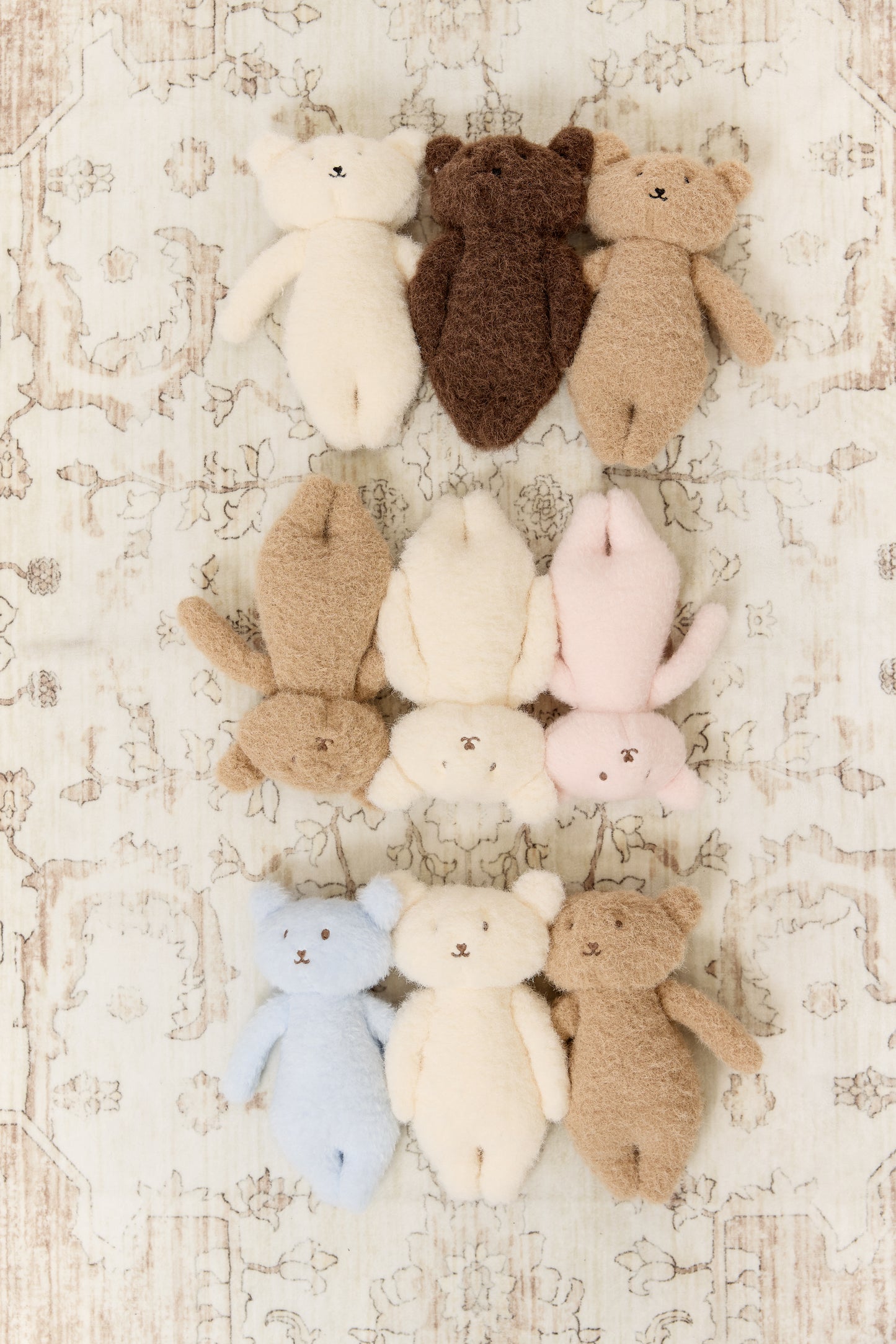 Mon Bebe Teddy Trio - Chocolate