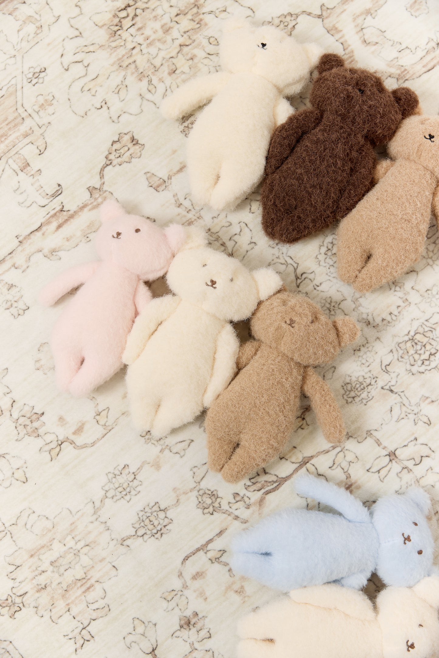 Mon Bebe Teddy Trio - Pink