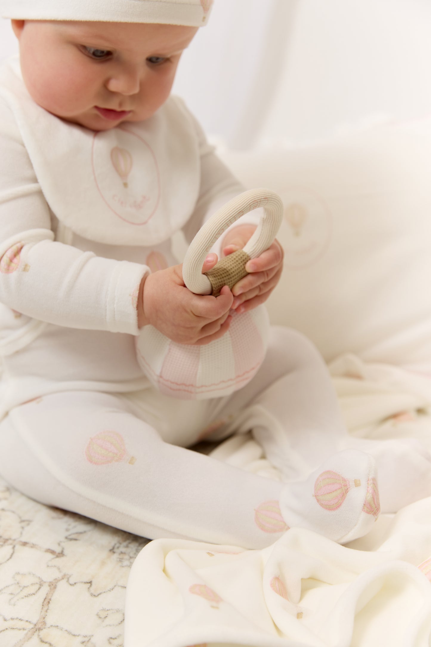 Ciel Enfant Rattle - Pink