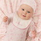 Woodland Toile Bib - Rose