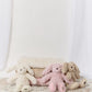 Atelier Cable Fur Blanket - White