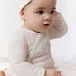 Patchwork Footie, Hat & Blanket Set - Pink