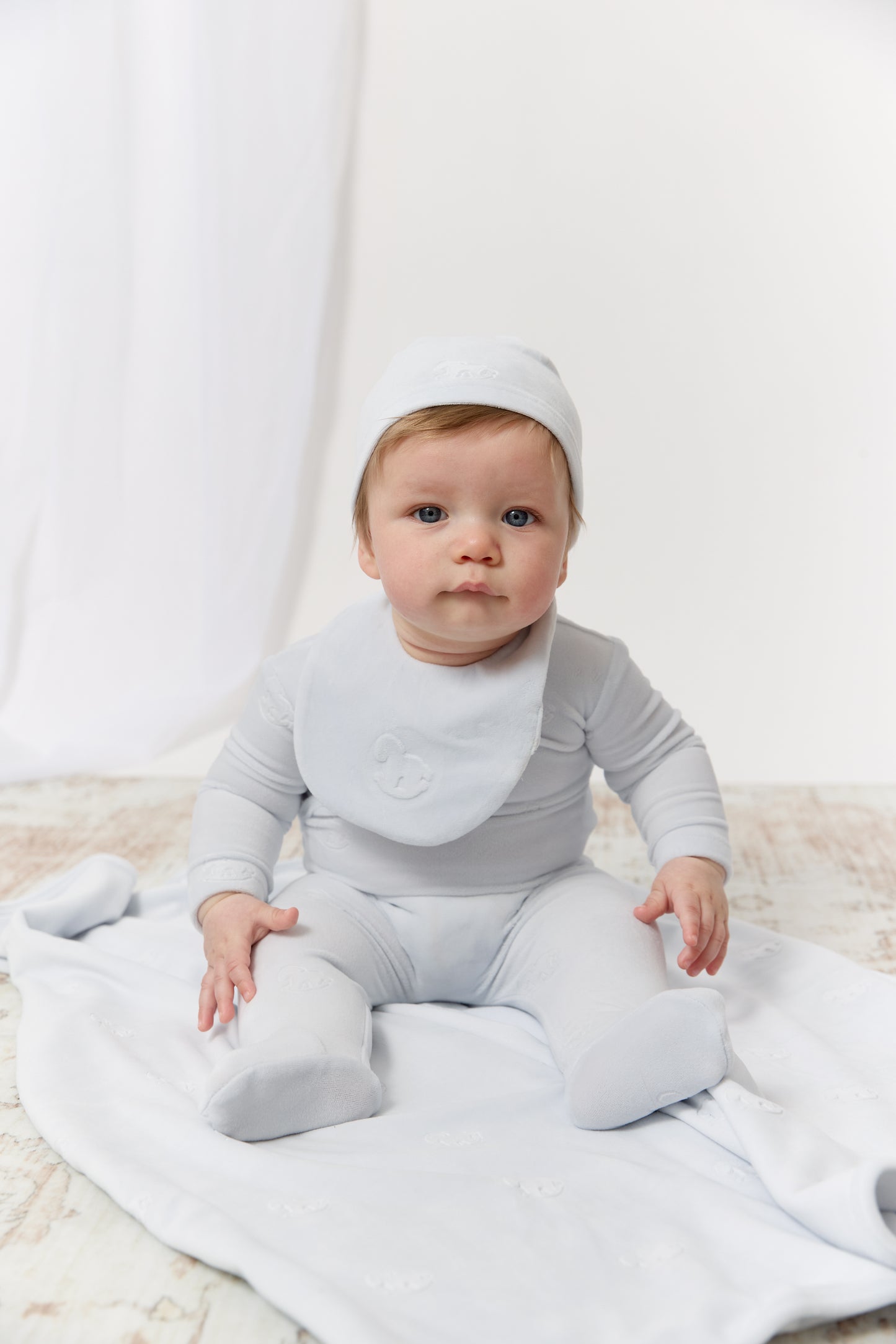 Whinny Wrap Footie - Blue