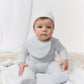 Whinny Wrap Footie, Hat & Blanket Set - Blue