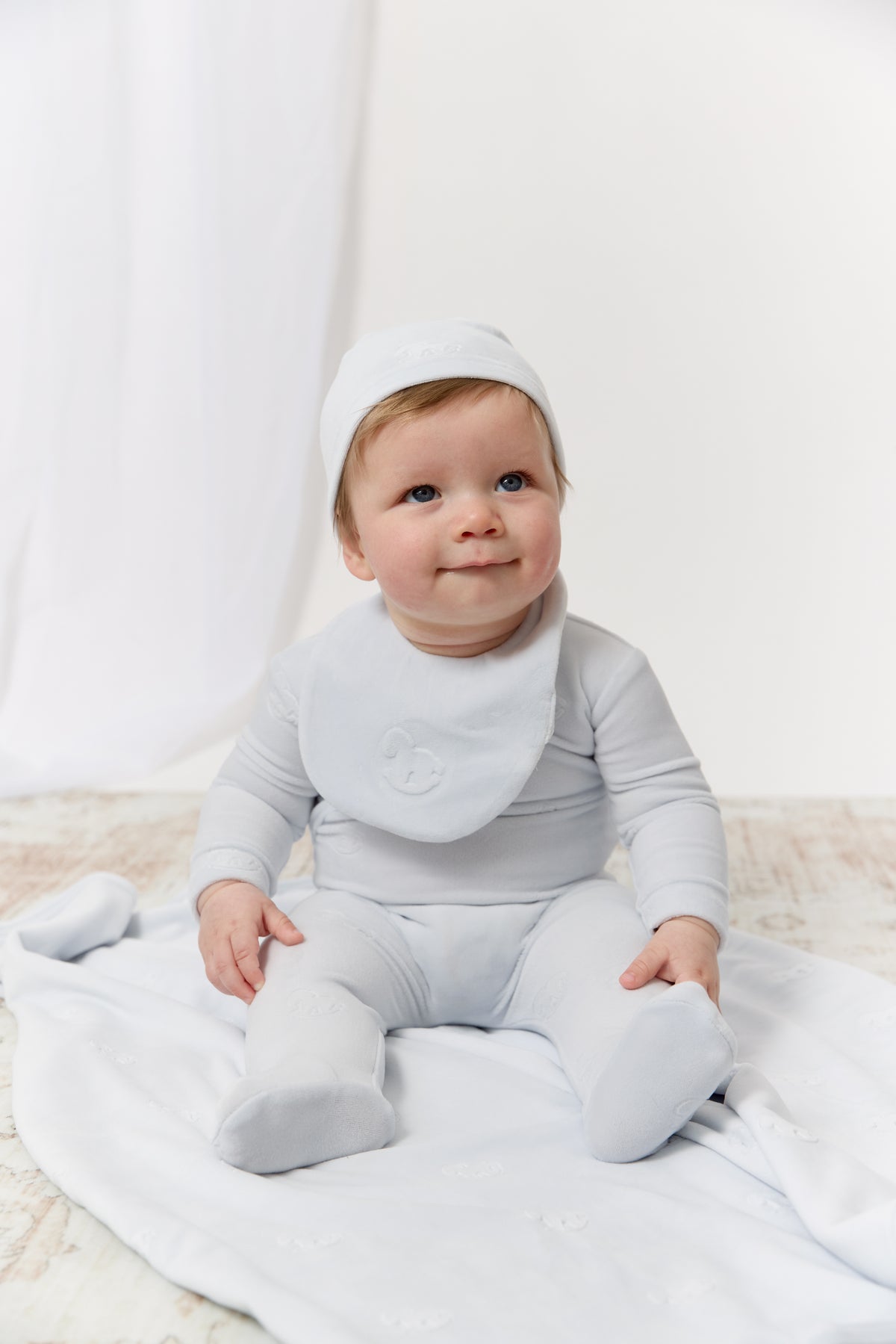 Whinny Wrap Footie - Blue