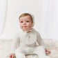 Meadow Friends Footie Bib - Blue