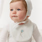 Meadow Friends Footie Bib - Blue