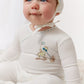 Meadow Friends Footie - Blue