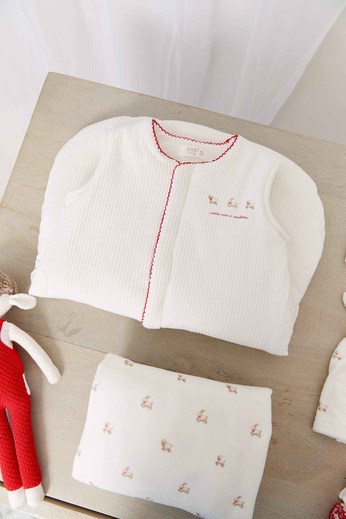 Petit Amis Sleep Sack - Red