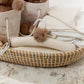 Petit Ours Padded Hanger - Stone