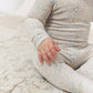 Petite Petal Footie - Blue