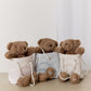 Petit Ours Teddy in a Bag - Blue