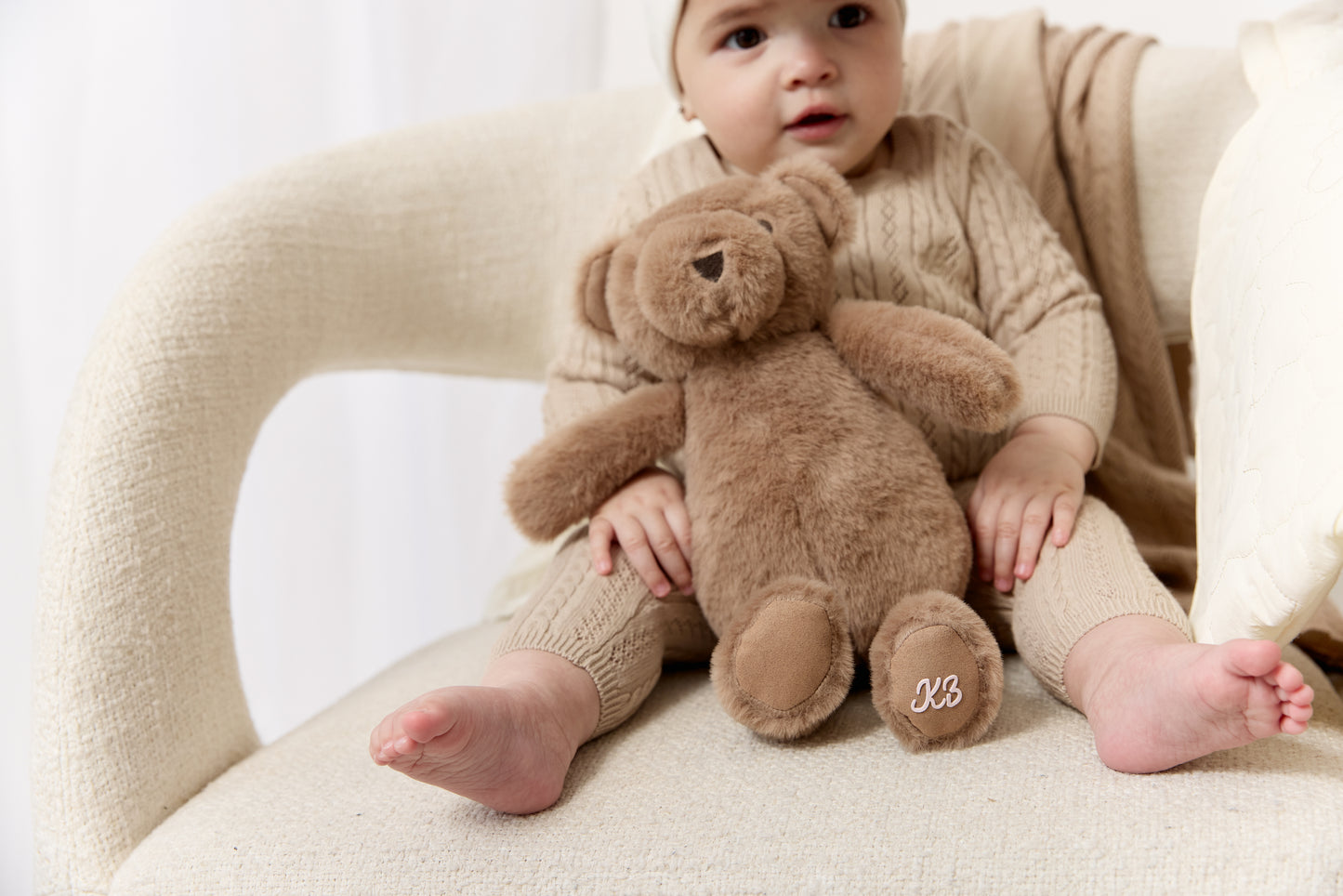 Petit Ours Teddy in a Bag - Pink