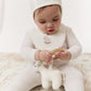 Whinny Plaid Toy Ring - Stone