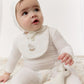 Whinny Plaid Bib - Pink