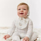 Whinny Plaid Footie & Hat Set - Blue