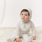 Petit Ours Footie - White Blue