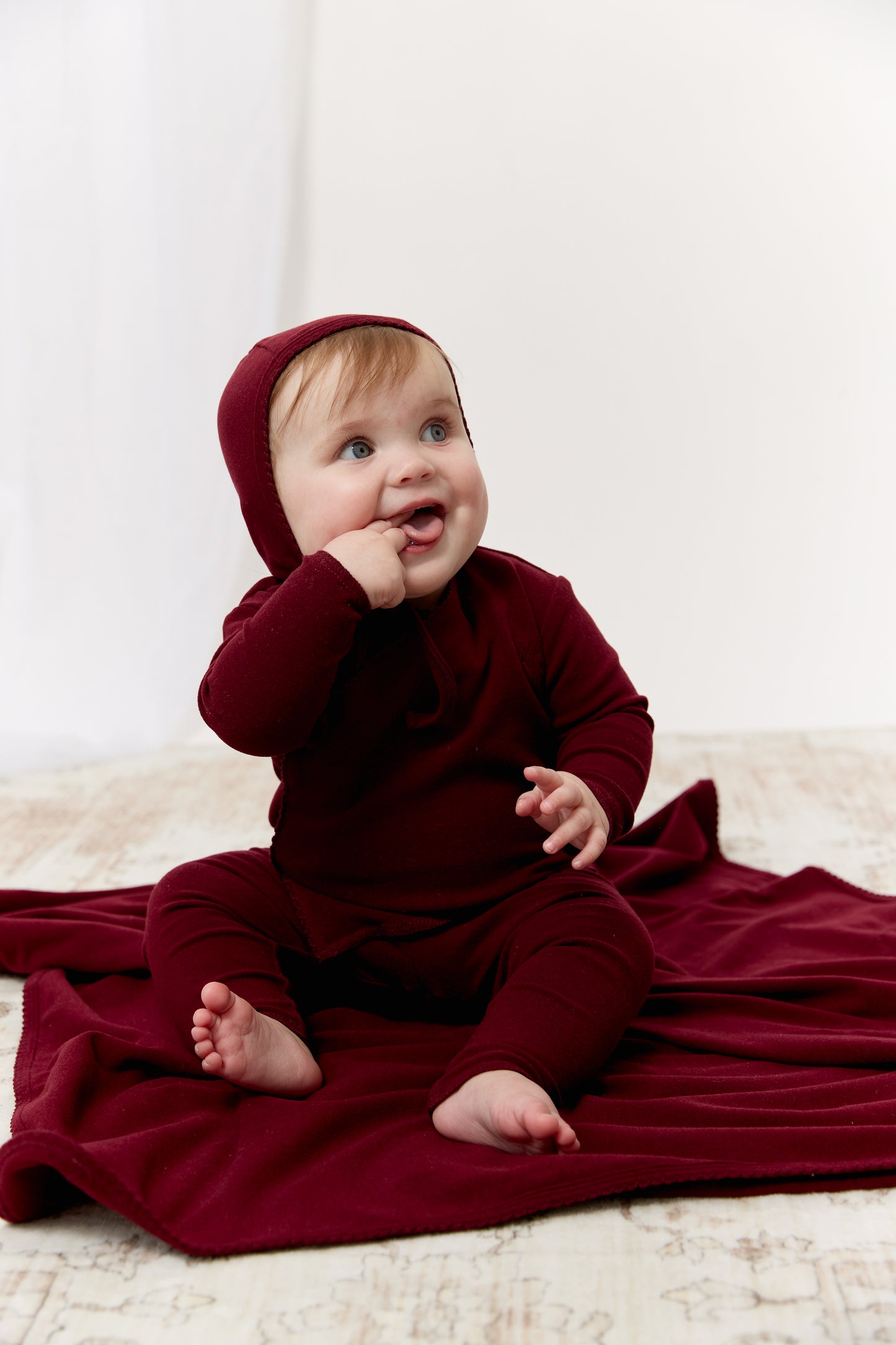Felt Wrap Set - Maroon