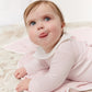 Classic Bib Footie & Hat Set - Pink