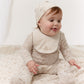 Woodland Toile Bib - Taupe