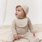 Woodland Toile Footie & Hat Set - Taupe
