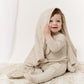 KB Logo Footie, Hat and Blanket Set - Stone
