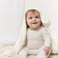 KB Logo Footie, Hat and Blanket Set - White