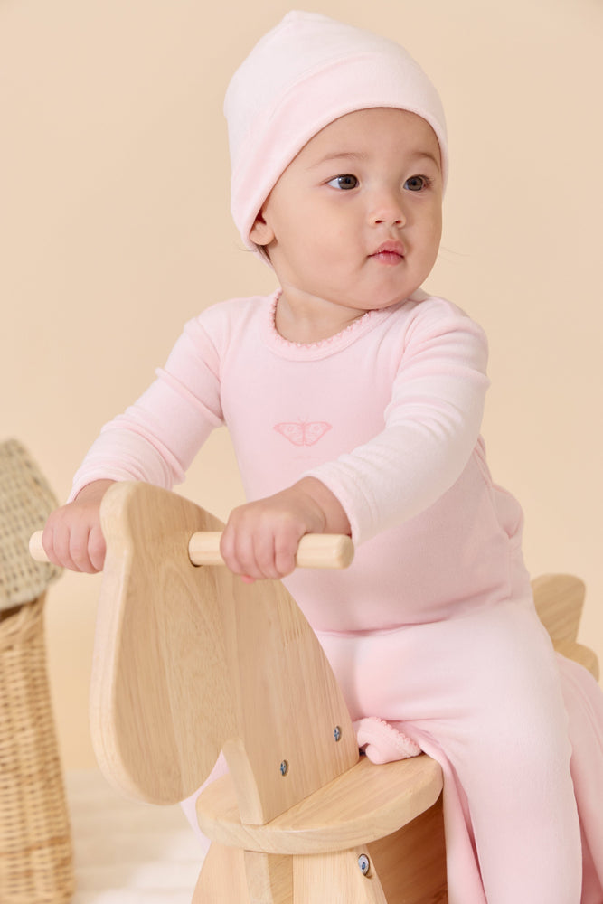 
                  
                    Flutter Romper+Hat Set - Pink
                  
                