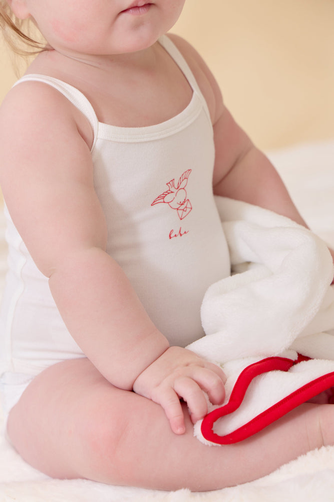 
                  
                    Flying Feathers Onesie Set of 2 - Red
                  
                