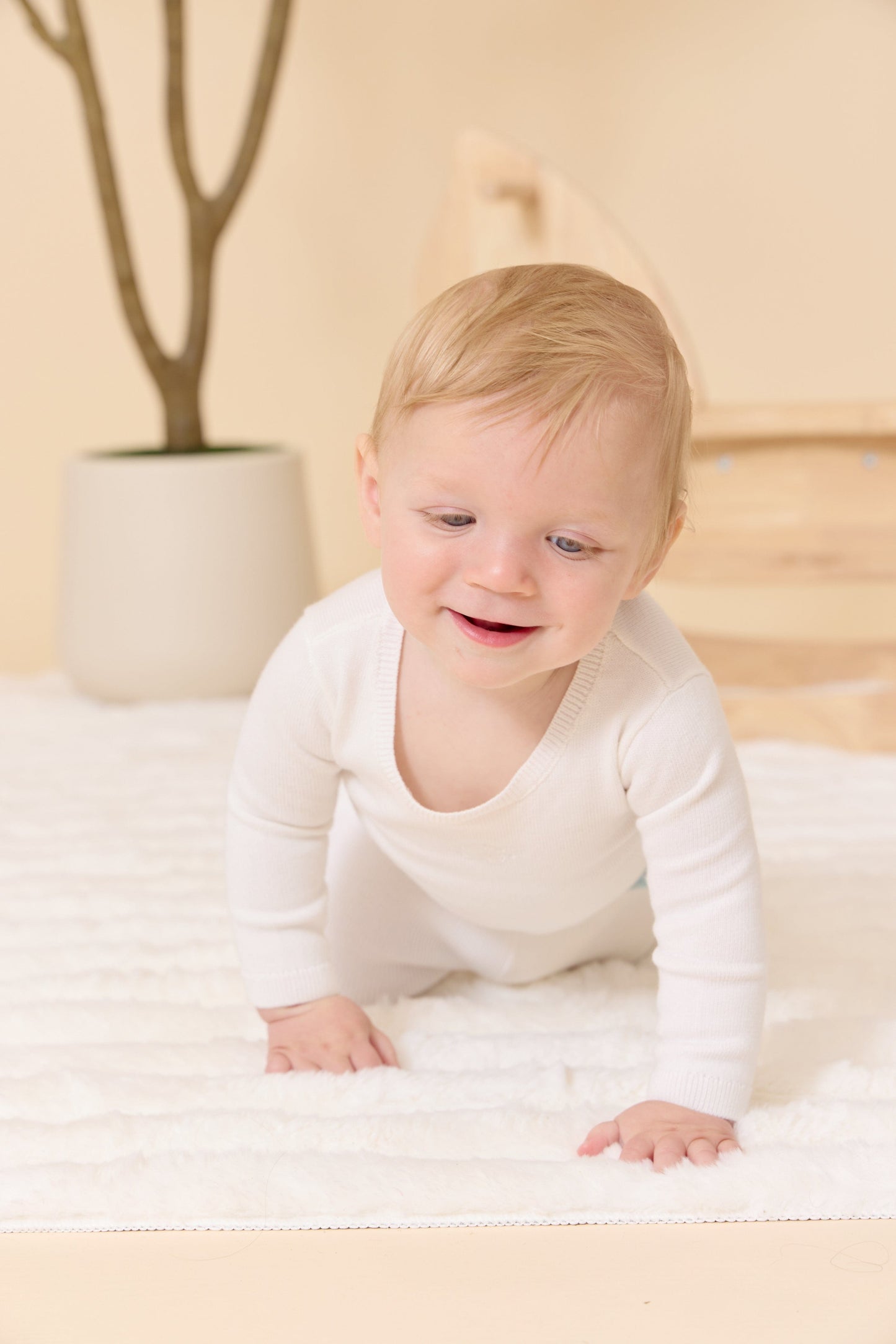 
                  
                    Classic Knit 2PC Set - White
                  
                