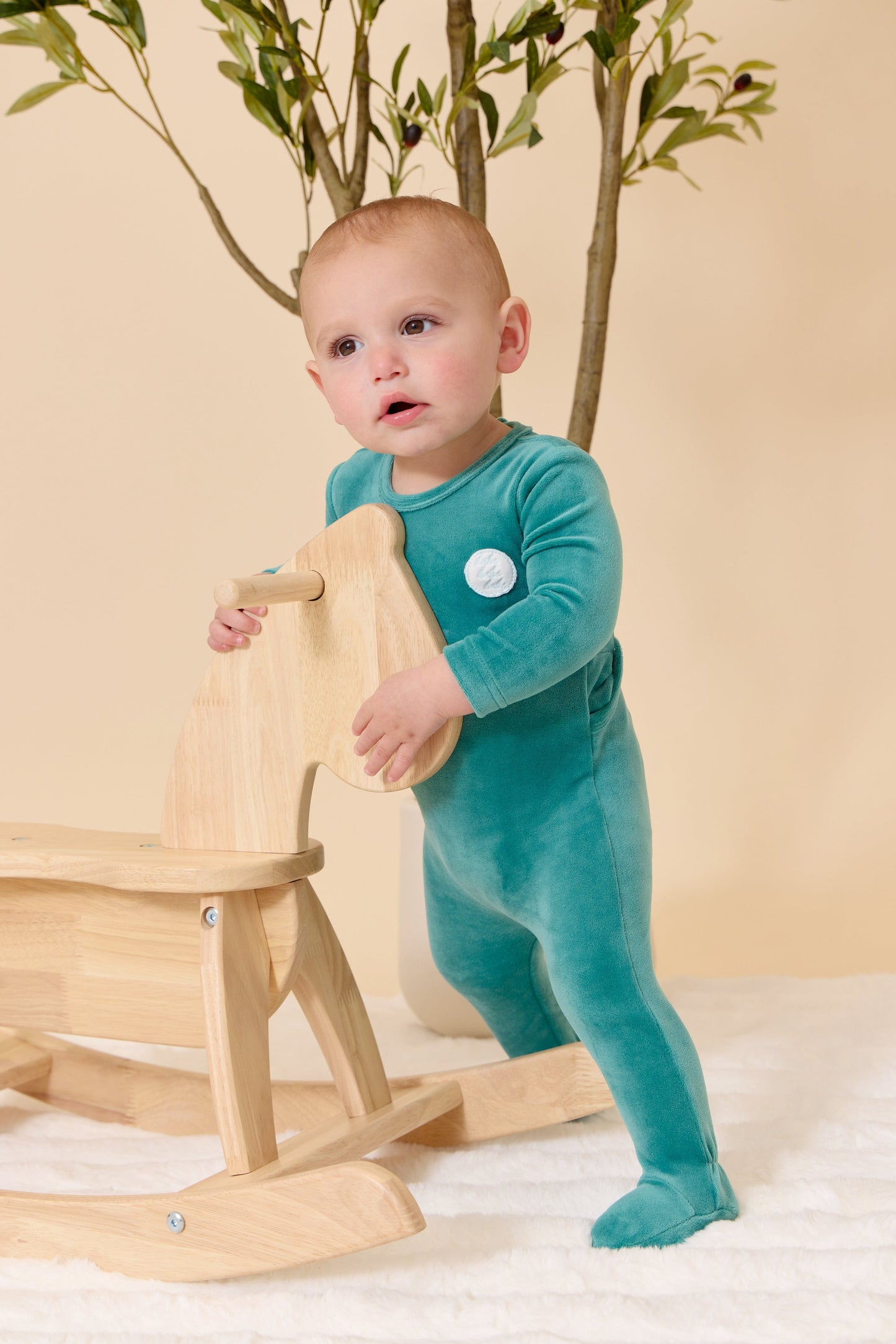 
                  
                    Trio Bebe Romper - Green
                  
                