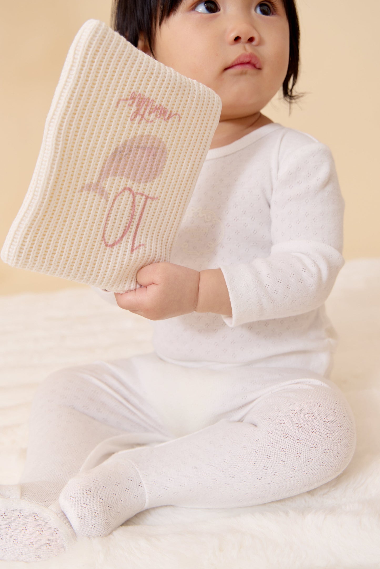 
                  
                    Plush Milestone Toy - Pink
                  
                