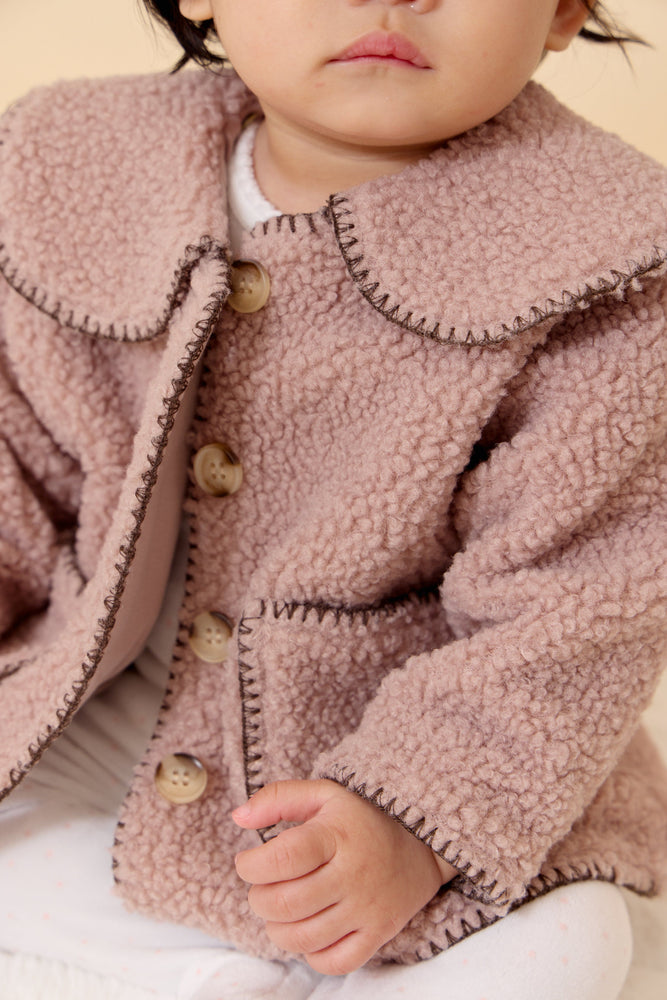 
                  
                    Sherpa Jacket - Mauve
                  
                