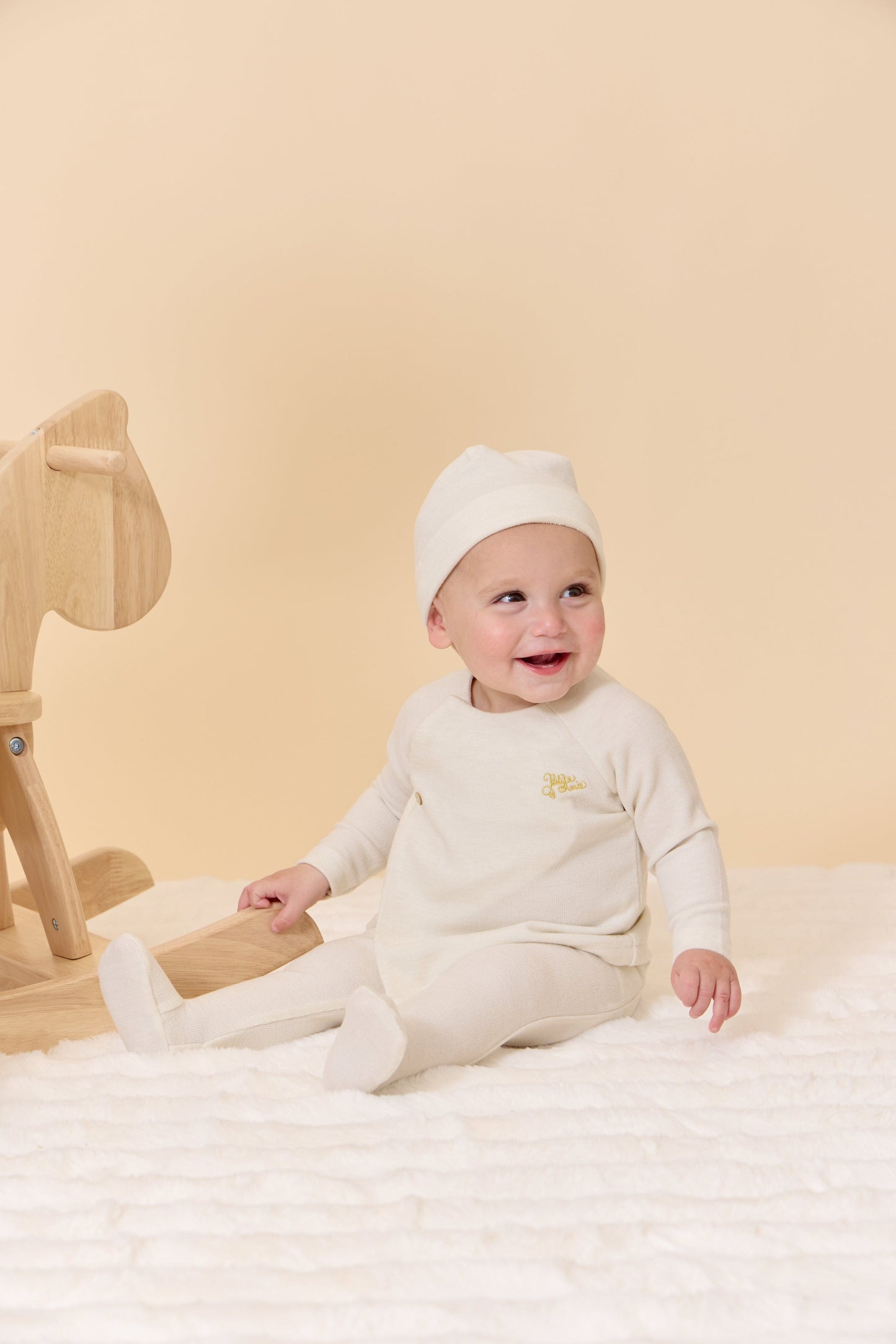 
                  
                    Knit Wrap 3pc Set - White
                  
                