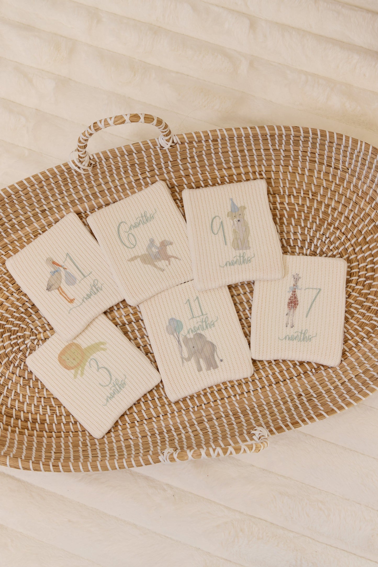 
                  
                    Plush Milestone Toy - Blue
                  
                