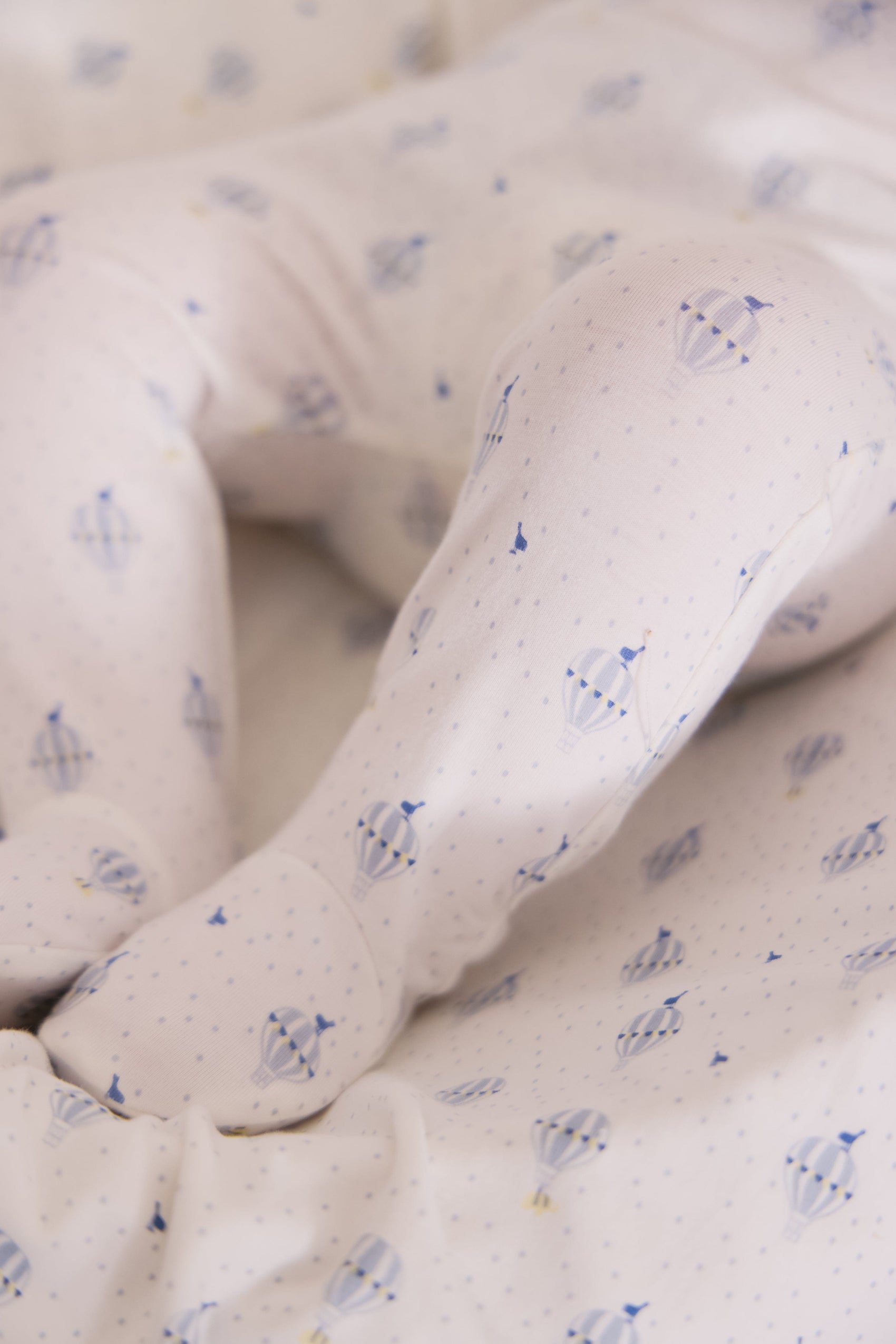 Up + Away Footie - Blue