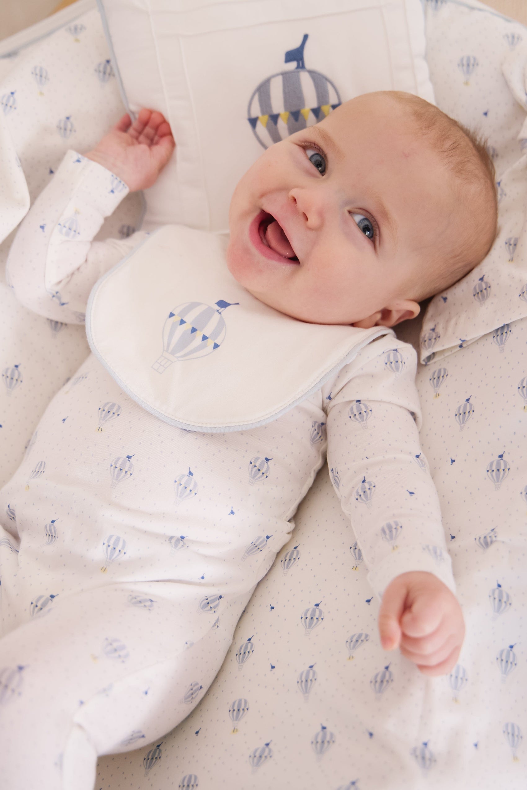 Up & Away Bib - Blue