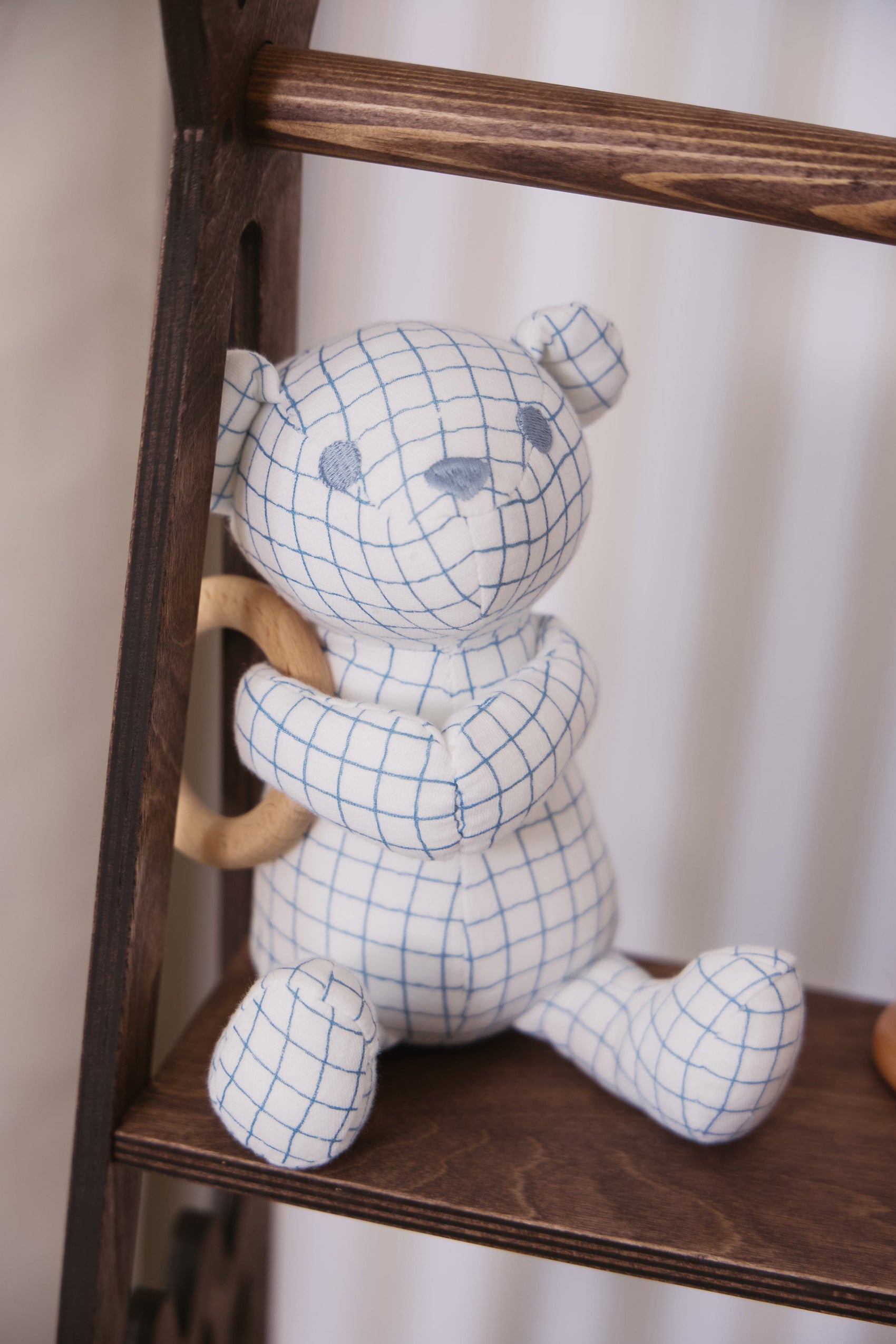 Teddy Au Pane Plush Toy - Blue